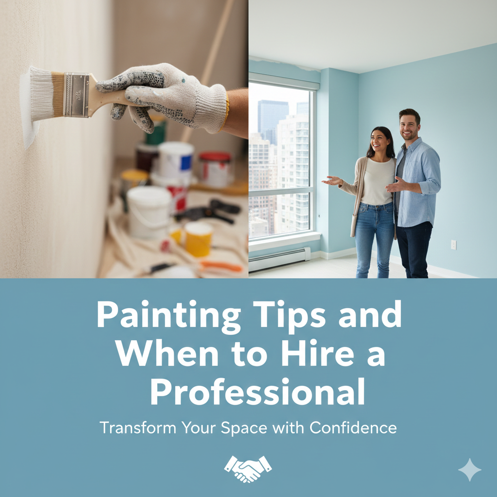 Painting Tips and When to Hire a Professional