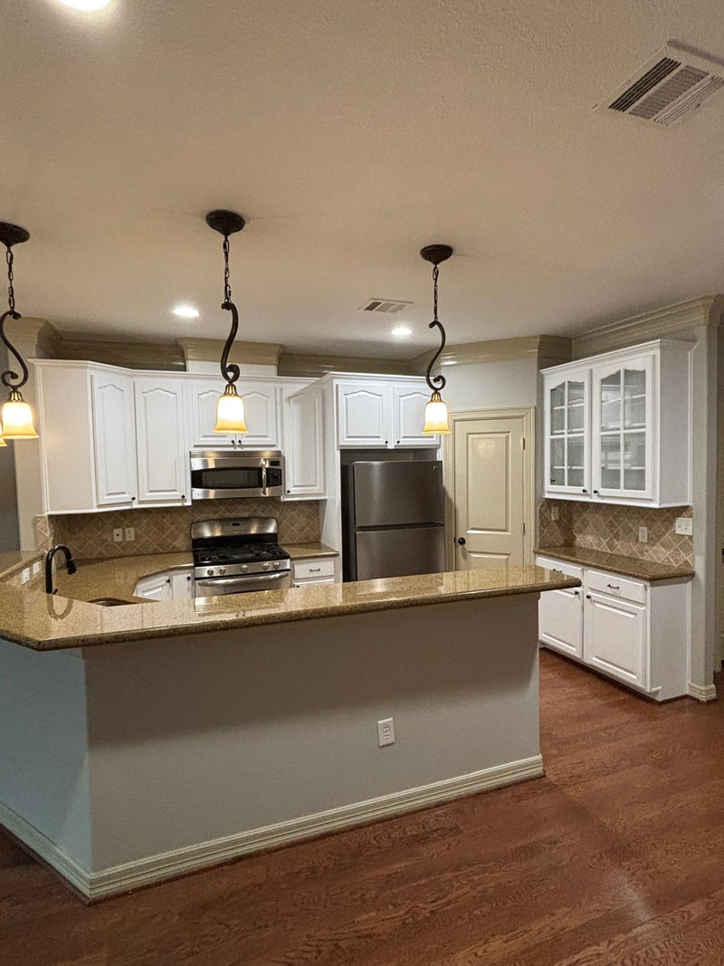 After - Cabinet Painting