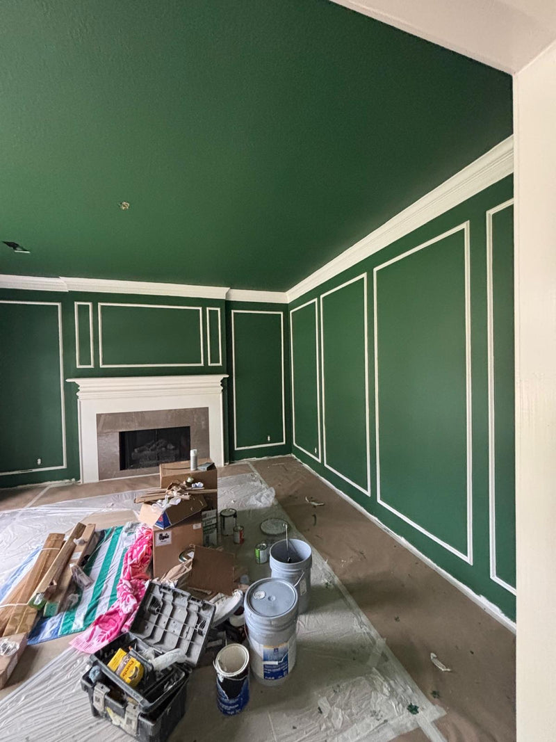 After - Interior painting