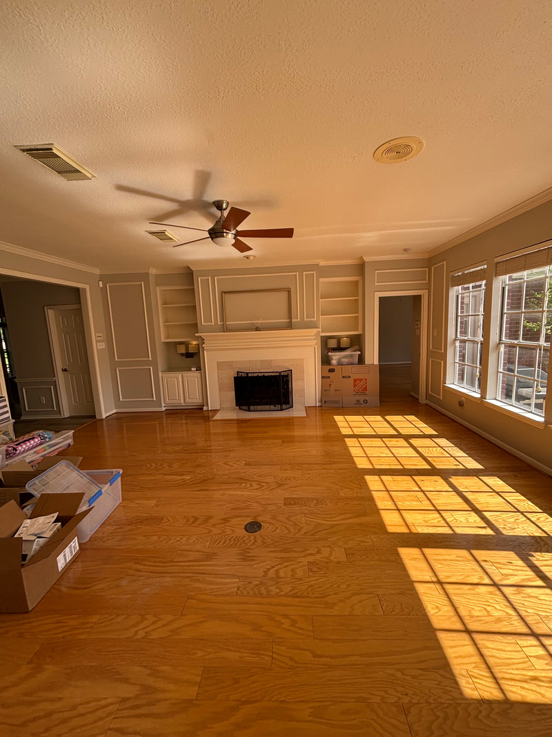 Before - Interior painting